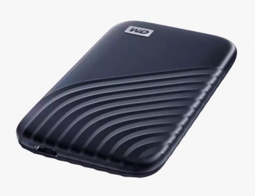 External SSD|WESTERN DIGITAL|My Passport|500GB|USB-C|Write speed 1000 MBytes/sec|Read speed 1050 MBytes/sec|Proprietary|WDBAGF5000ABL-WESN image 2