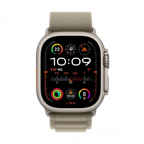 Умные часы Watch Ultra 2 Apple MREY3TY/A Позолоченный Оливковое масло 1,9" 49 mm image 2