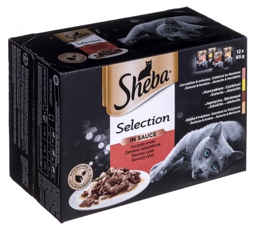 Sheba Selection in Sauce Juicy Flavours 12 x 85 g image 2