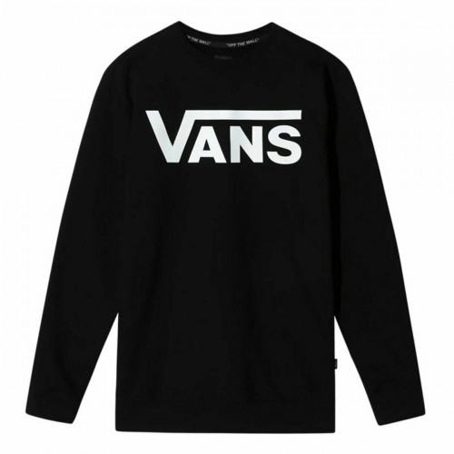 Men’s Sweatshirt without Hood Vans Classic Crew II Black image 2