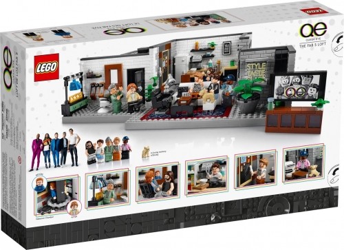 LEGO ICONS 10291 QUEER EYE – THE FAB 5 LOFT image 2