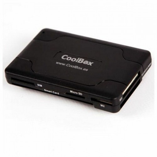 External Card Reader CoolBox CRE-065A Black image 2