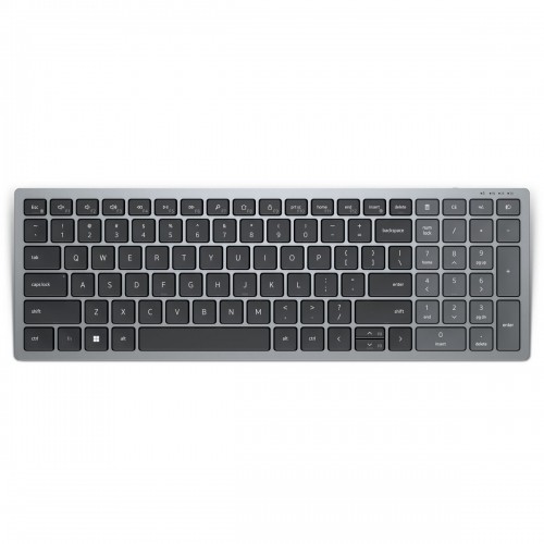 Klaviatūra Dell KB740-GY-R-SPN Pelēks Spāņu Qwerty image 2