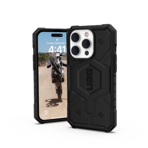 UAG Pathfinder - protective case for iPhone 14 Pro, compatible with MagSafe (black) image 2