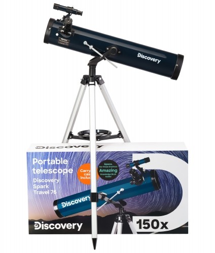 (EN) Discovery Spark Travel 76 Telescope with book image 2