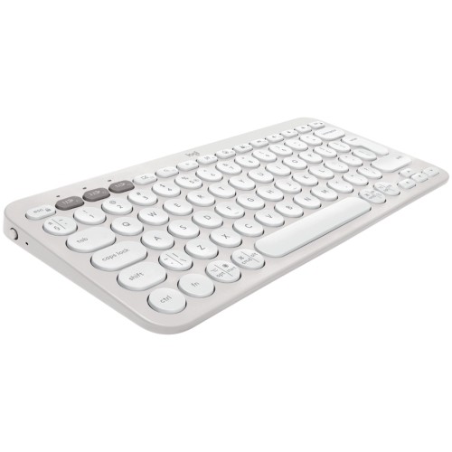 LOGITECH K380S Multi-Device Bluetooth Keyboard - TONAL WHITE - US INT'L image 2