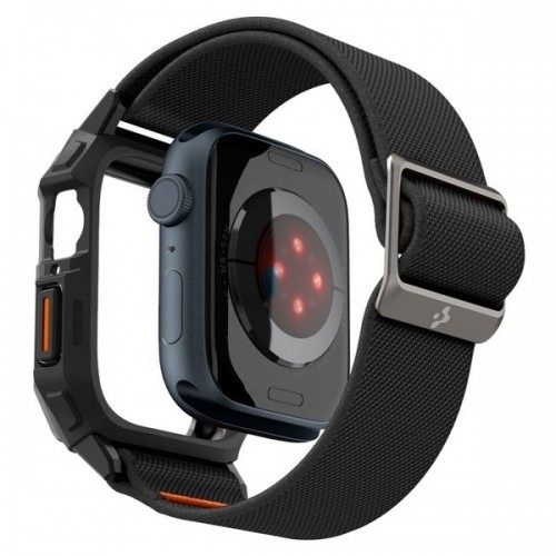 Spigen Lite Fit PRO Apple Watch 4|5|6|7| 8|9|SE 44|45mm czarny|matte black ACS07103 image 2