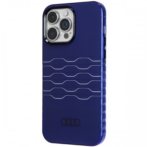 Audi IML MagSafe Case iPhone 14 Pro Max 6.7" niebieski|navy blue hardcase AU-IMLMIP14PM-A6|D3-BE image 2