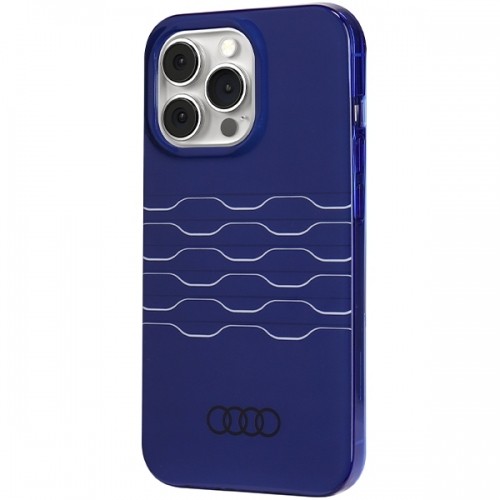 Audi IML MagSafe Case iPhone 13 Pro | 13 6.1" niebieski|navy blue hardcase AU-IMLMIP13P-A6|D3-BE image 2