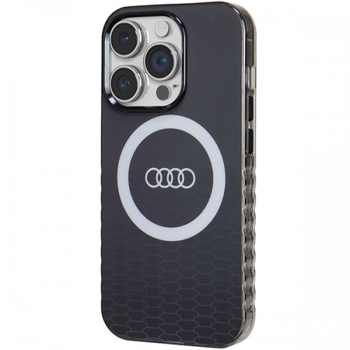 Audi IML Big Logo MagSafe Case iPhone 14 Pro 6.1" czarny|black hardcase AU-IMLMIP14P-Q5|D2-BK image 2