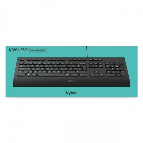 Keyboard Logitech 920-005217 Black QWERTY Qwerty US image 2