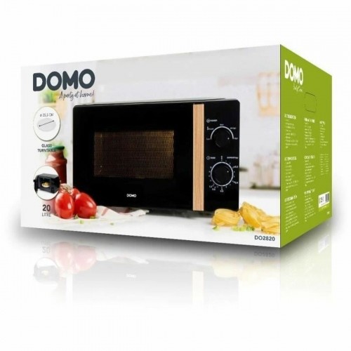 микроволновую печь DOMO Чёрный 700 W 20 L image 2