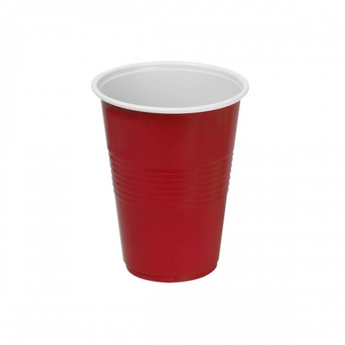 Набор многоразовых чашек Algon Пластик Красный 10 Предметы 450 ml (18 штук) image 2