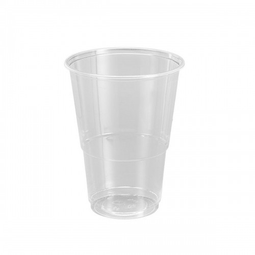 Set of reusable glasses Algon Plastic Transparent 12 Pieces 500 ml (18 Units) image 2