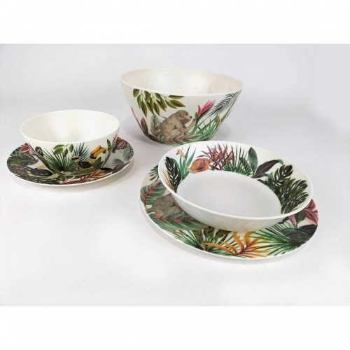 Bowl Alfares Melamin Jungle 15 x 7 cm (24 Units) image 2