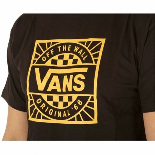 Men’s Short Sleeve T-Shirt Vans Original B-B  Black image 2