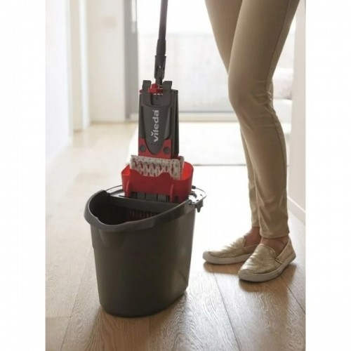 Cleaning bucket Vileda Ultramax Black Red Plastic 10 L 38 x 38 x 38 cm image 2