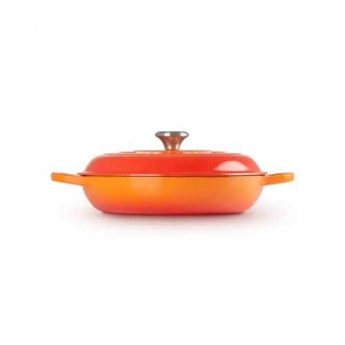 Le Creuset Čuguna katls sekls 30cm / 3,5L oranžs image 2