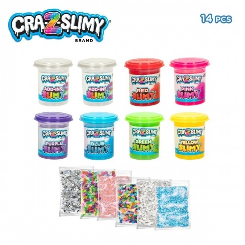 Veidošanas Spēles Cra-Z-Art Bold&Brights Slime (6 gb.) image 2