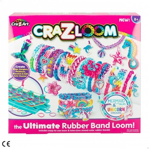 Набор для создания браслетов Cra-Z-Art Shimmer 'n Sparkle sirenas unicornios Пластик 33 x 2,5 x 5 cm (4 штук) image 2