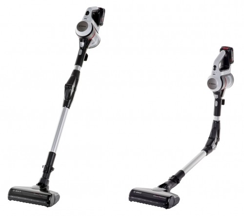 Bosch BBS711W stick vacuum/electric broom Bagless 0.3 L Black, Stainless steel, White image 2