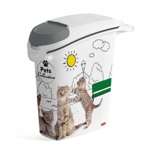 Curver Trauks barības uzglabāšanai Pets Life Dogs 10kg 23L 23,2x49,7x50,3cm kaķis image 2