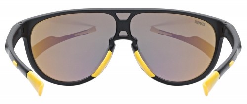 Brilles Uvex sportstyle 515 black matt / mirror yellow image 2