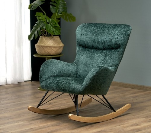 Halmar CASTRO leisure chair color: green image 2