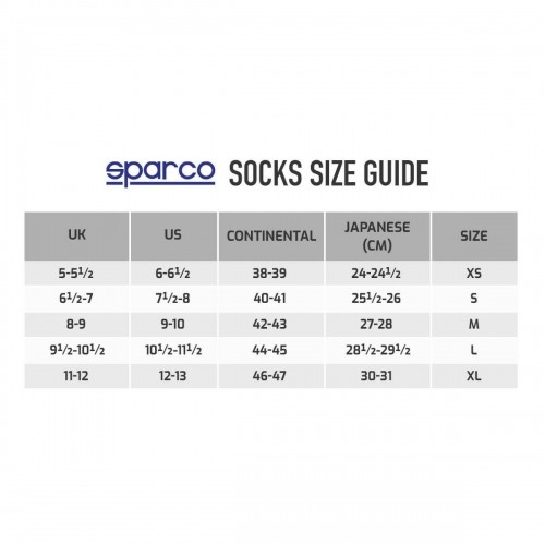 Спортивные носки Sparco R573-RW4 (M) Белый image 2