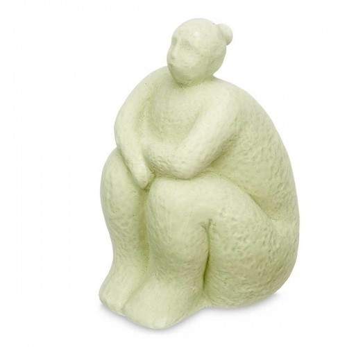 Gift Decor Декоративная фигура Зеленый Dolomite 18 x 30 x 19 cm (4 штук) Женщина Сидя image 2