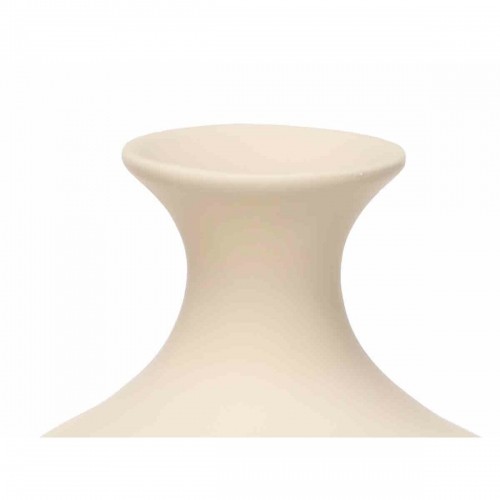 Vase Beige Ceramic 21 x 39 x 21 cm (2 Units) Stripes image 2
