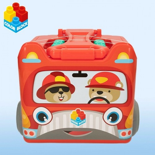 Конструкторский набор Color Block чемодан Пожарник 30 Предметы (2 штук) image 2