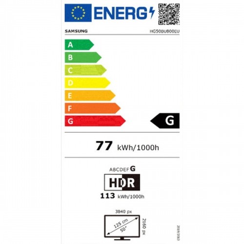 Телевизор Samsung HG50BU800EUXEN 50" 4K Ultra HD LED image 2