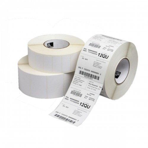Roll of Labels Zebra 87604 102 x 102 mm White image 2