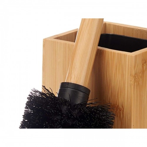 Toilet Brush Bamboo Plastic 10 x 36 x 10 cm (12 Units) image 2