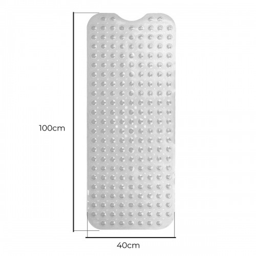 Нескользящий коврик для душа Exma Прозрачный PVC 100 x 40 cm image 2