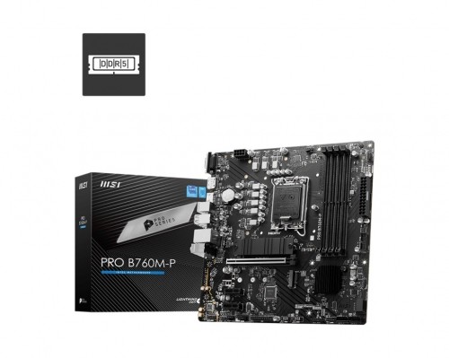 MSI PRO B760M-P motherboard Intel B760 LGA 1700 micro ATX image 2