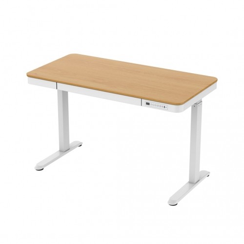 Tuckano Electric height adjustable desk ET119W-C white/oak image 2