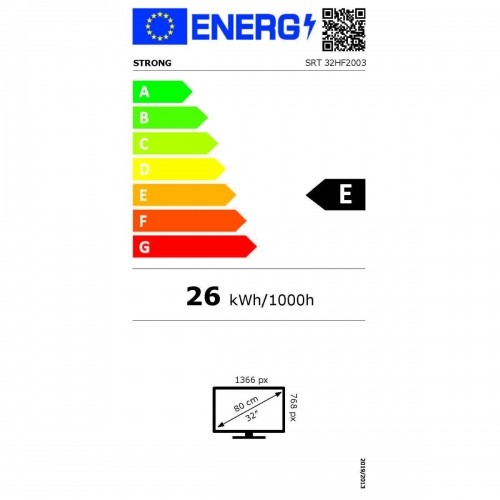 Televīzija STRONG SRT32HF2003 HD 32" LED image 2