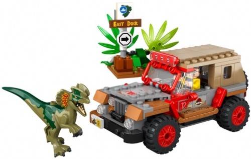 LEGO 76958 Dilophosaurus Ambush Konstruktors image 2