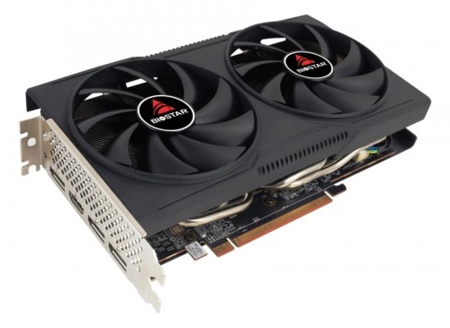 Graphics Card|BIOSTAR|AMD Radeon RX 7600|8 GB|GDDR6|128 bit|PCIE 4.0 16x|GPU 2250 MHz|Dual Slot Fansink|1xHDMI|3xDisplayPort|VA7606RM81 image 2