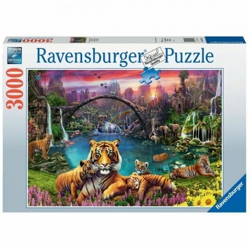 Головоломка Ravensburger Tigers in the lagoon 3000 Предметы image 2