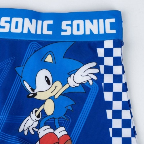 Zēnu Bokseršortu Peldbikses Sonic Tumši zils image 2