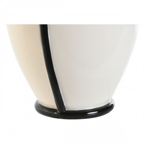 Vase Home ESPRIT Bicoloured Ceramic Modern 16 x 15 x 26 cm image 2