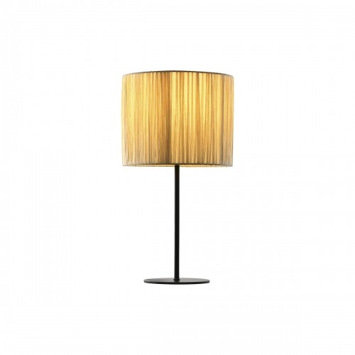 Настольная лампа Home ESPRIT Коричневый Чёрный Рафия Железо 50 W 220 V 25 x 25 x 47 cm image 2