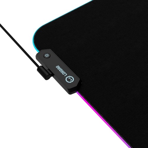 Lorgar Steller 913, Gaming mouse pad, High-speed surface, anti-slip rubber base, RGB backlight, USB connection, Lorgar WP Gameware support, size: 360mm x 300mm x 3mm, weight 0.250kg image 2