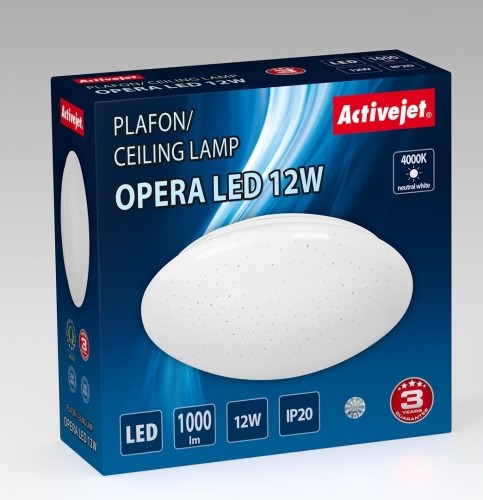 Modern LED ceiling plafond Activejet OPERA LED 12W image 2