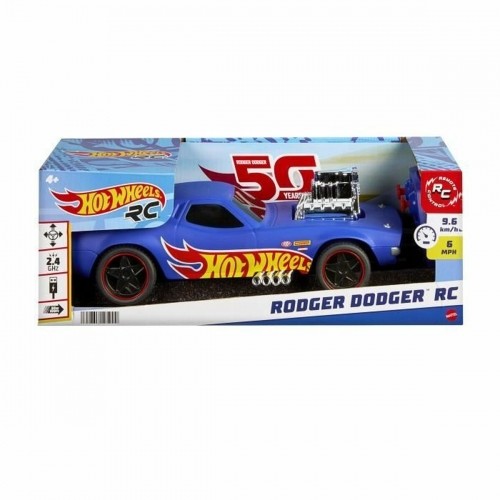 Remote-Controlled Car Hot Wheels Blue Multicolour 1:16 image 2