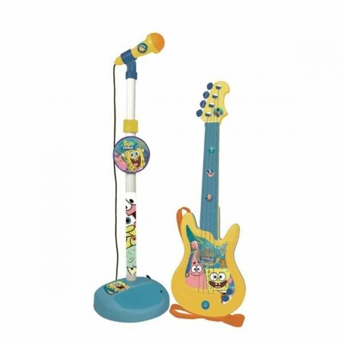 Детская гитара Spongebob Kараоке-микрофоном image 2