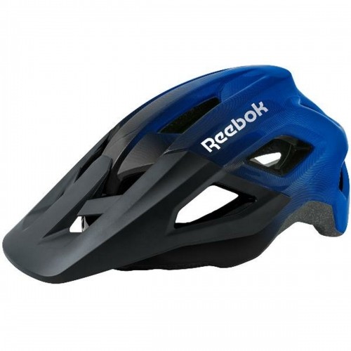 Adult's Cycling Helmet Reebok RK-HMTBKS33M-KB Visor Blue Black image 2
